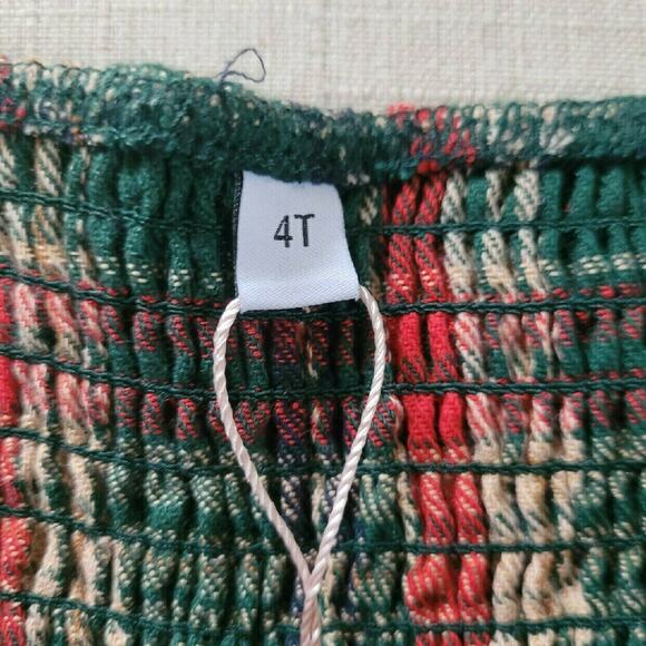 Jane + Jo Holiday Plaid Flannel Dress - Picture 5 of 7